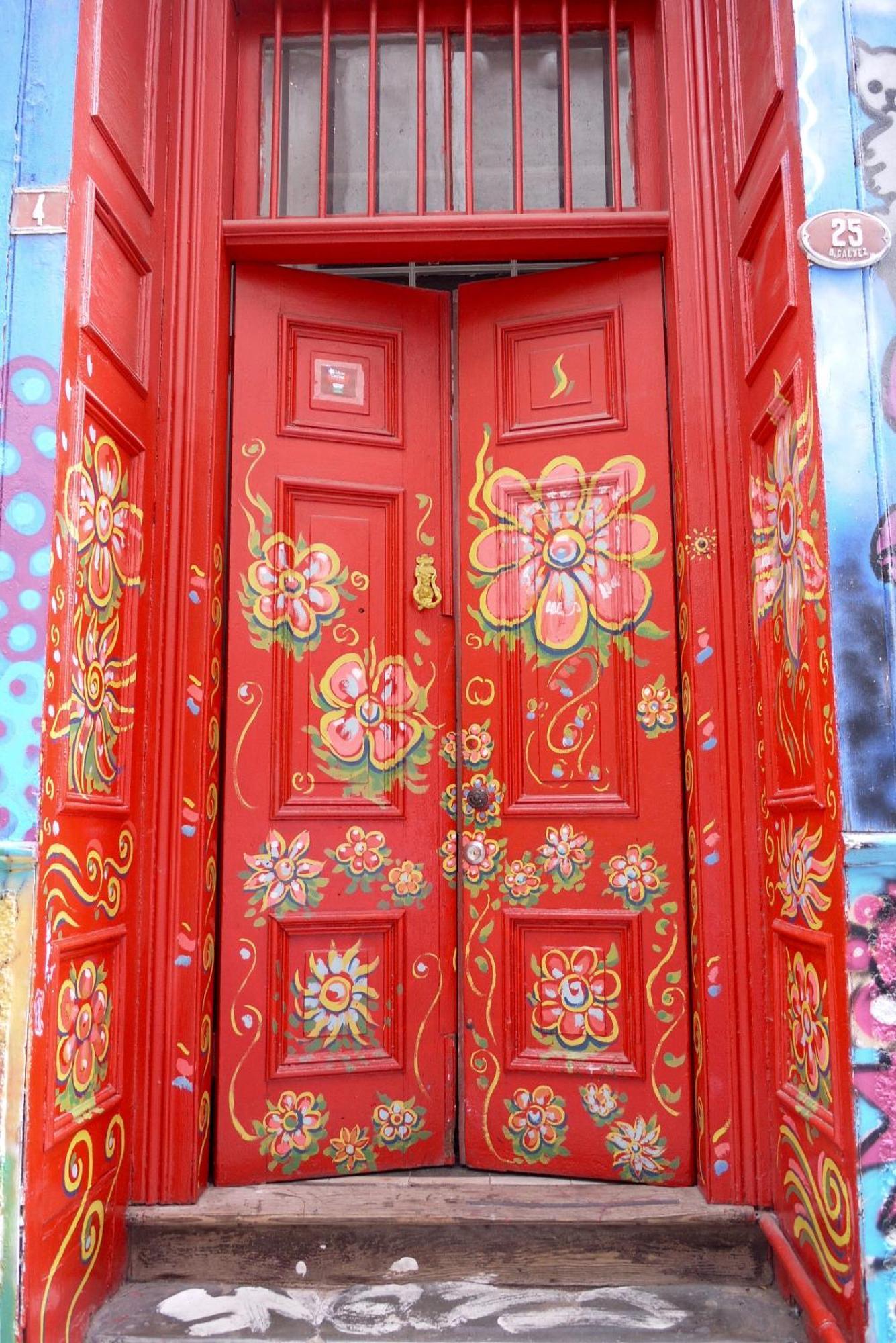 La Puerta Roja Hotel Valparaiso Exterior photo
